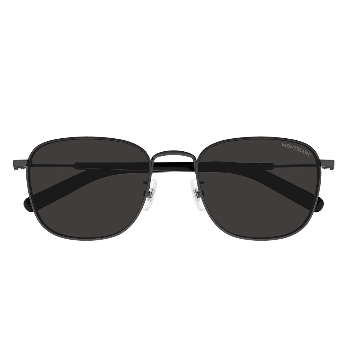 Montblanc Occhiali da Sole MB0392SA 001 Nero/Grigio Uomo