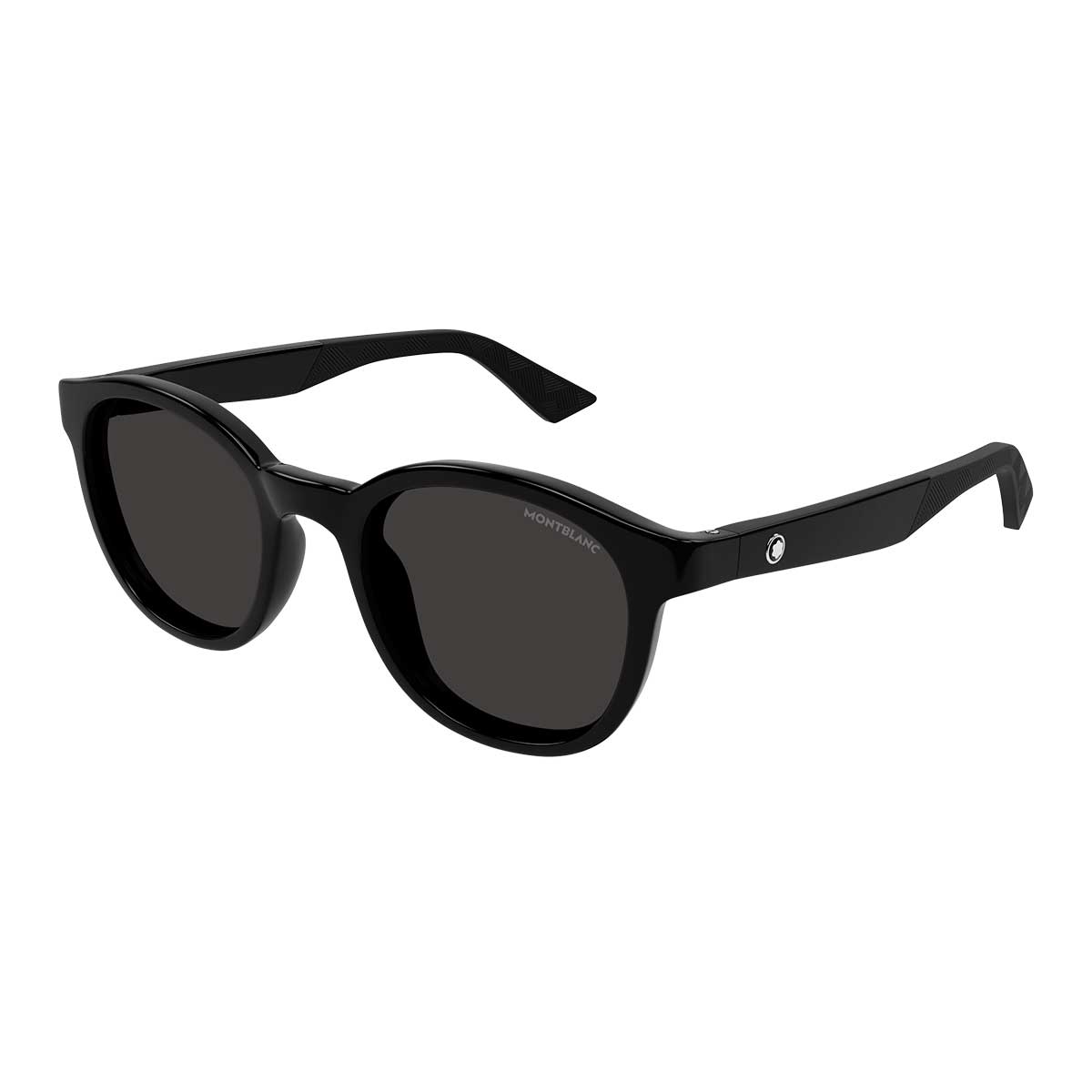 Montblanc Occhiali da Sole MB0398S 001 Nero/Grigio Uomo 2
