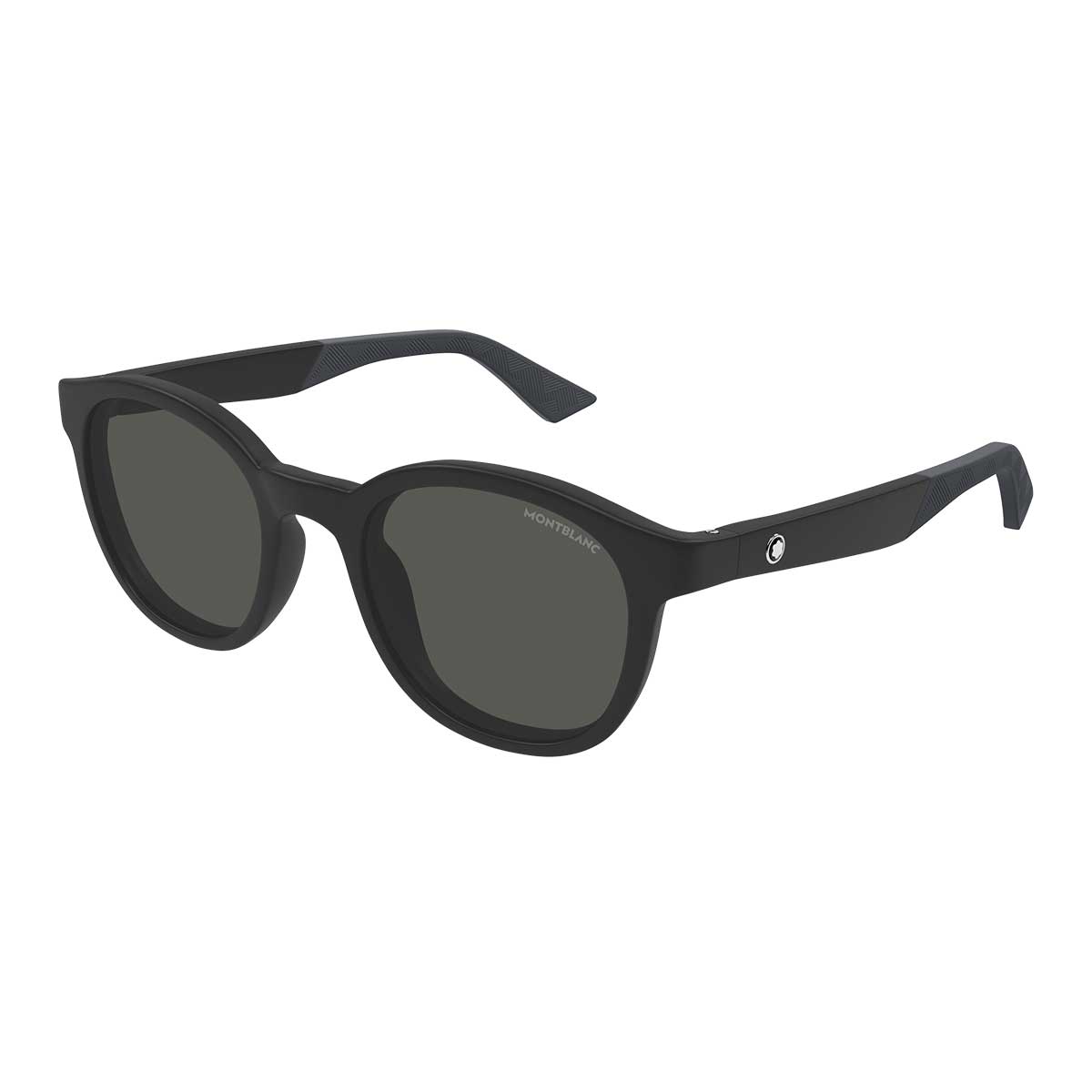 Montblanc Occhiali da Sole MB0398S 002 Nero/Grigio Uomo 2