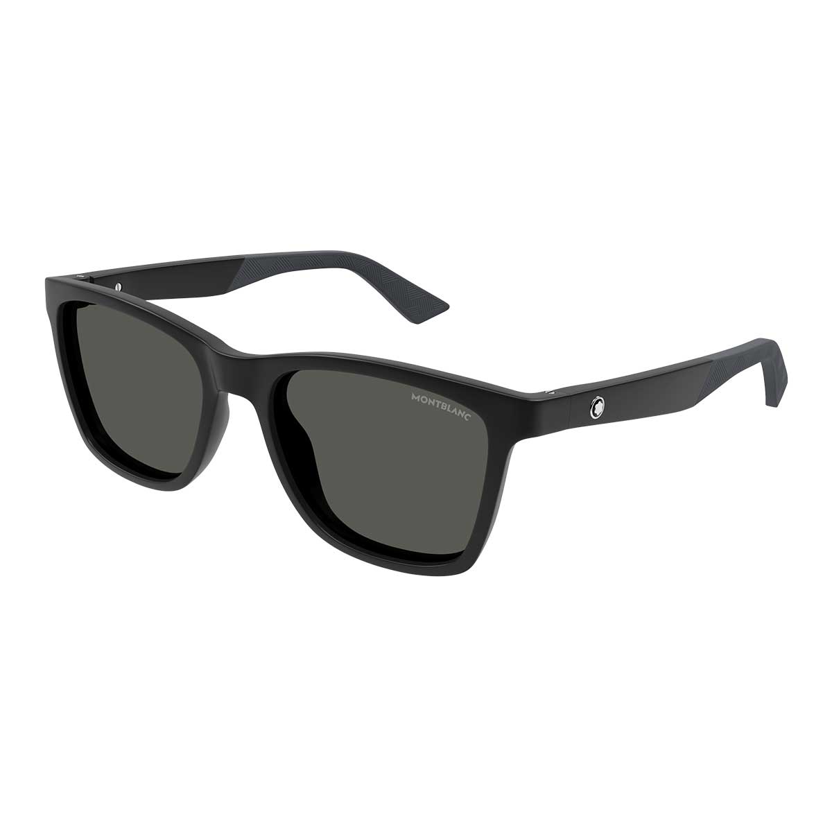 Montblanc Occhiali da Sole MB0399S 002 Nero/Grigio Uomo 2