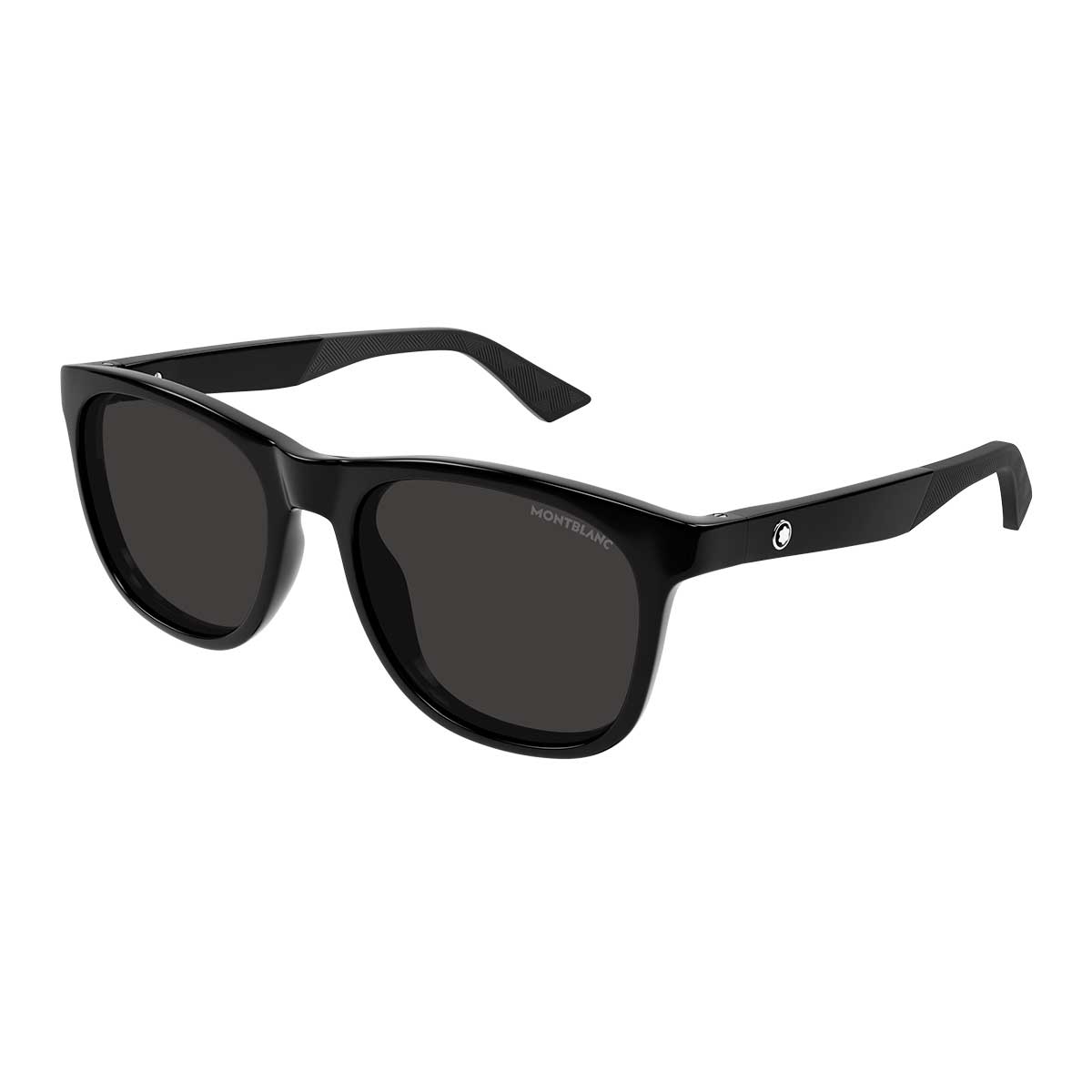 Montblanc Occhiali da Sole MB0400S 001 Nero/Grigio Uomo 2