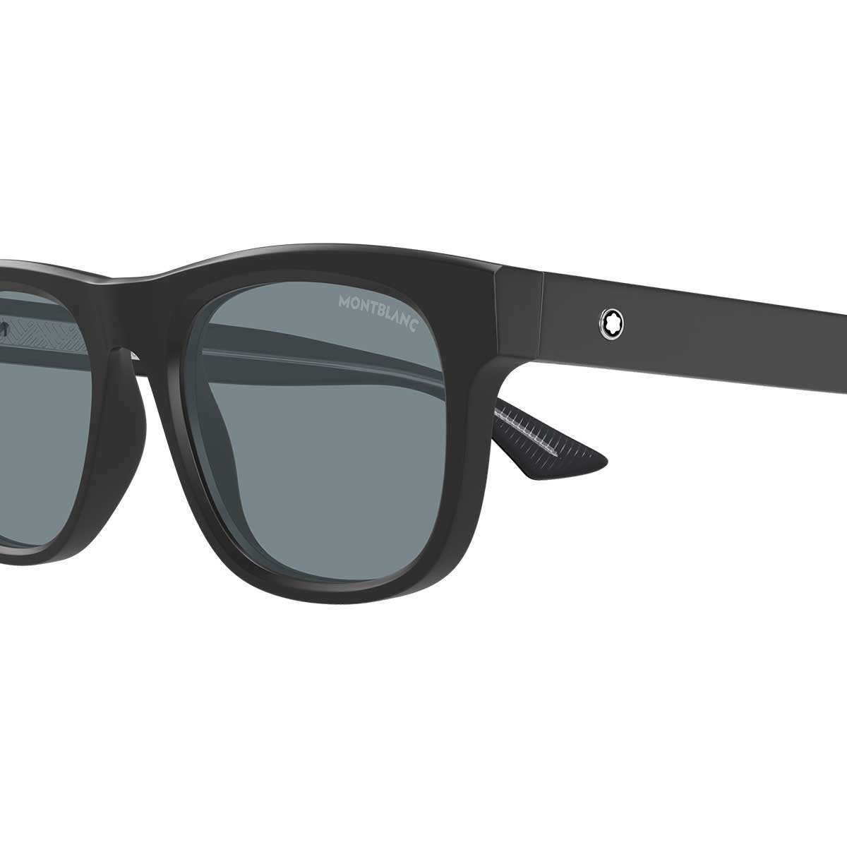 Montblanc Occhiali da Sole MB0421S 003 Nero/Grigio Uomo 3