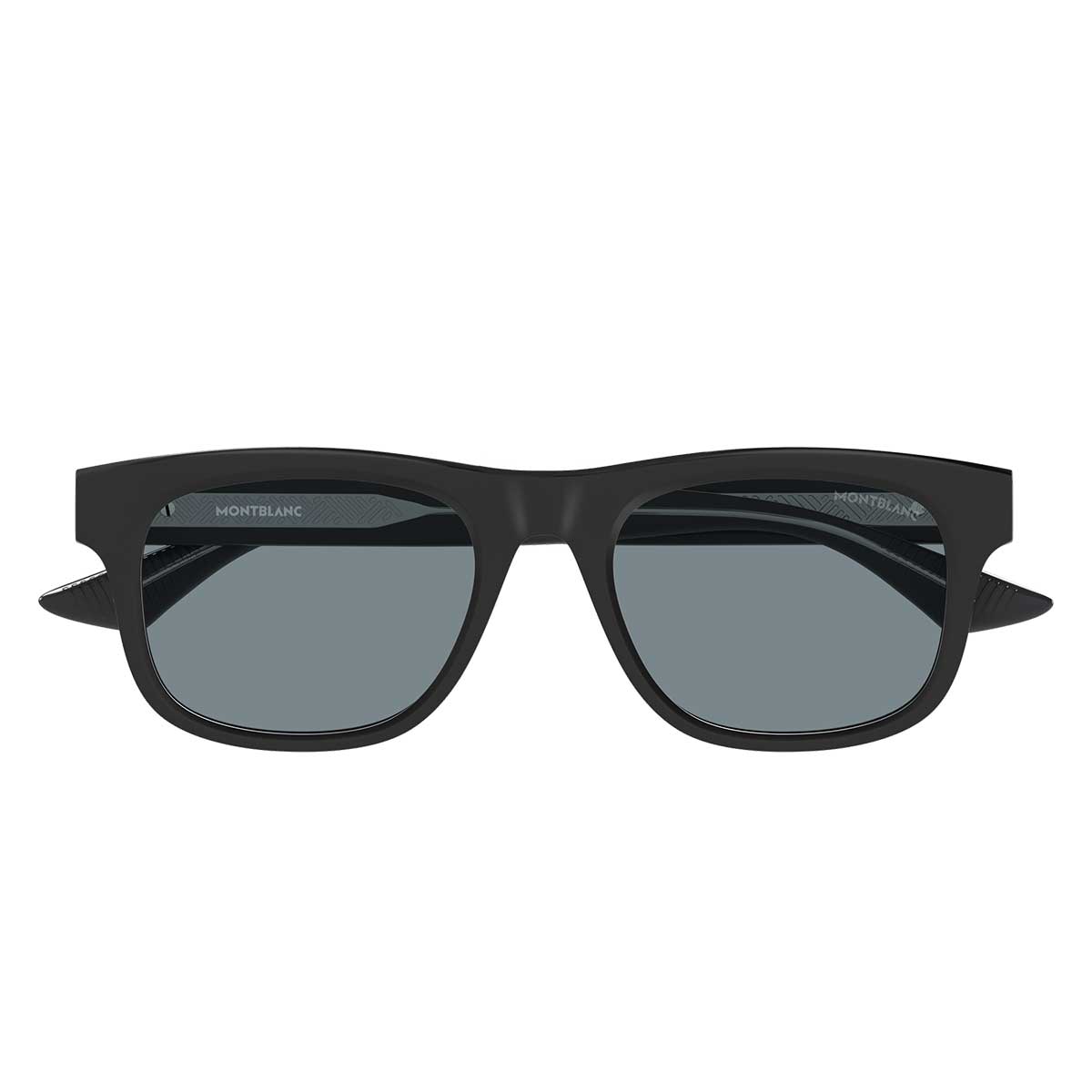Montblanc Occhiali da Sole MB0421S 003 Nero/Grigio Uomo