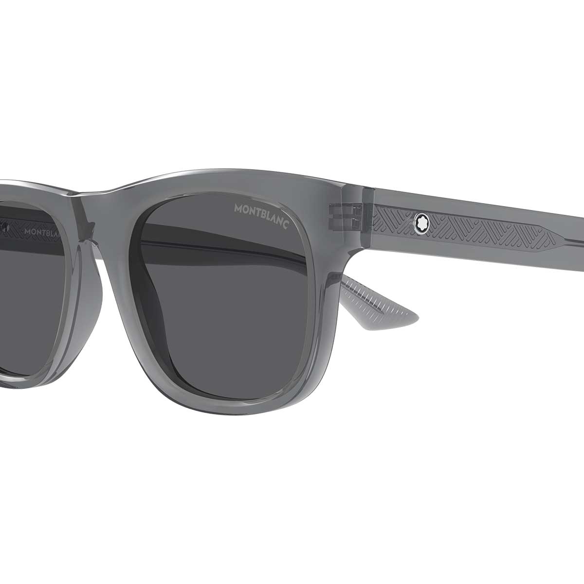 Montblanc Occhiali da Sole MB0421S 005 Grigio/Grigio Uomo Polarizzati 3
