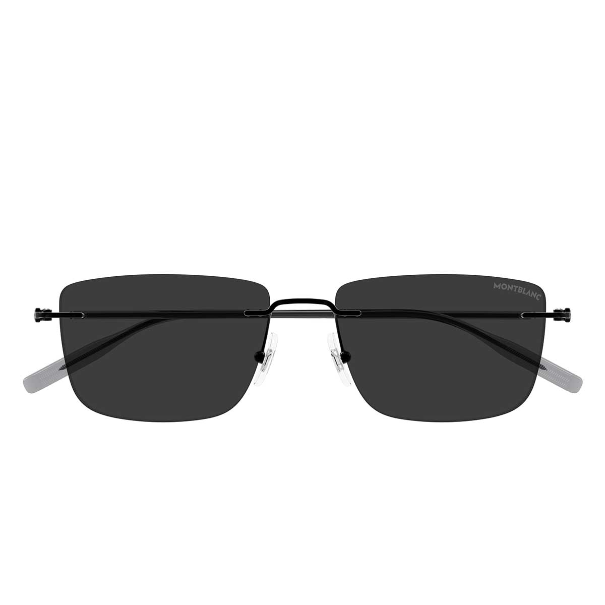Montblanc Occhiali da Sole MB0429S 001 Nero/Grigio Uomo