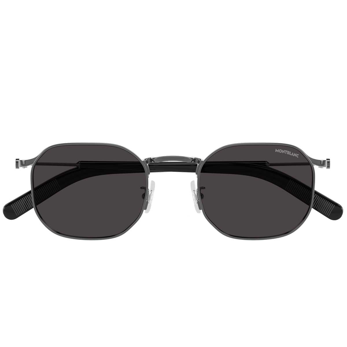 Montblanc Occhiali da Sole MB0459S 001 Rutenio/Grigio Uomo