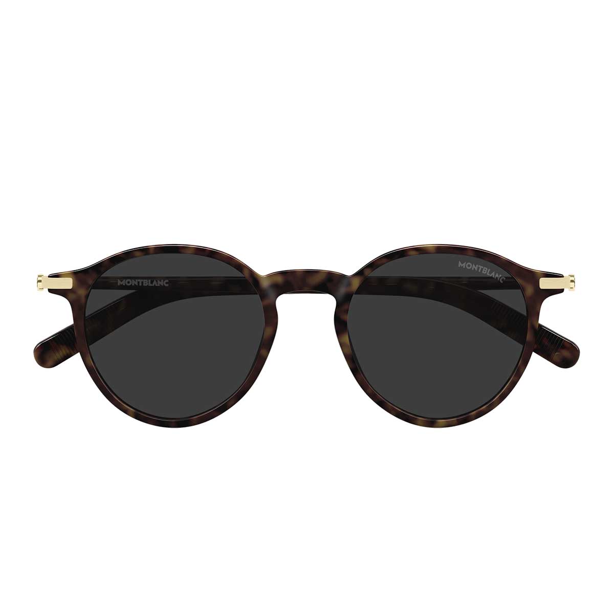 Montblanc Occhiali da Sole MB0461S 003 Marrone/Grigio Uomo