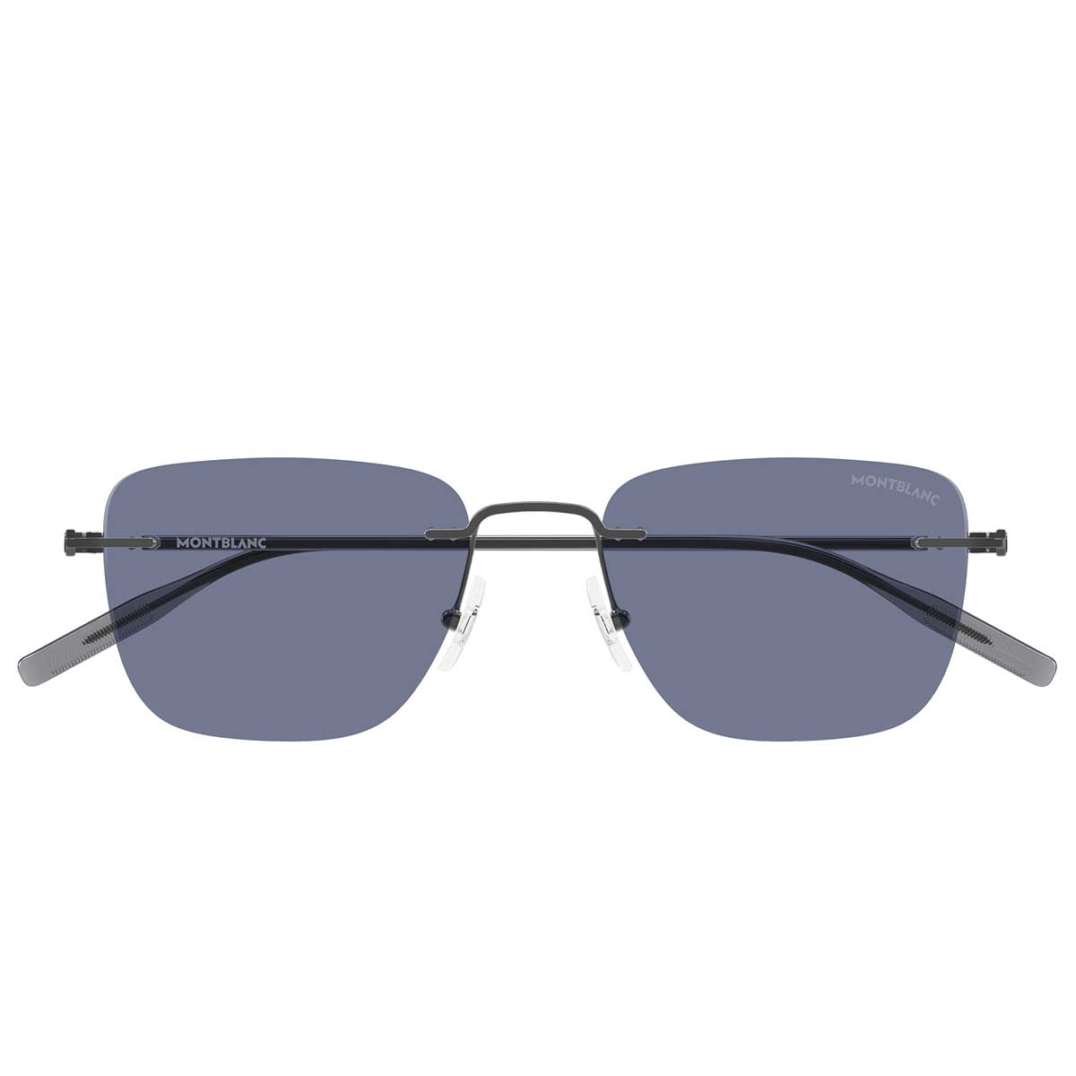 Montblanc Occhiali da Sole MB0470S 004 Rutenio/Viola Uomo