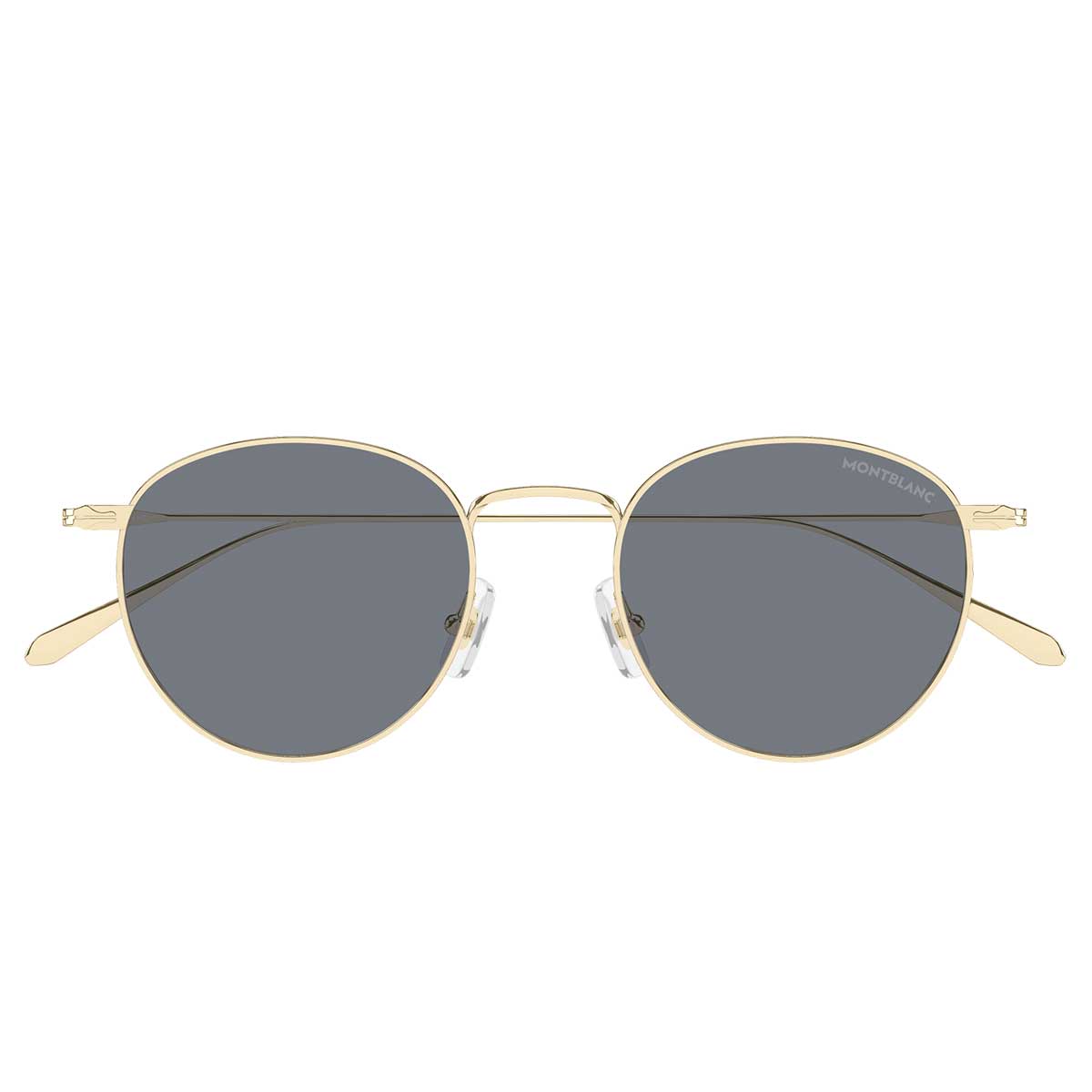 Montblanc Occhiali da Sole MB0473S 001 Oro/Grigio Uomo