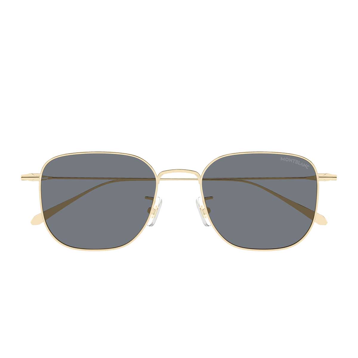 Montblanc Occhiali da Sole MB0477SA 001 Oro/Grigio Uomo