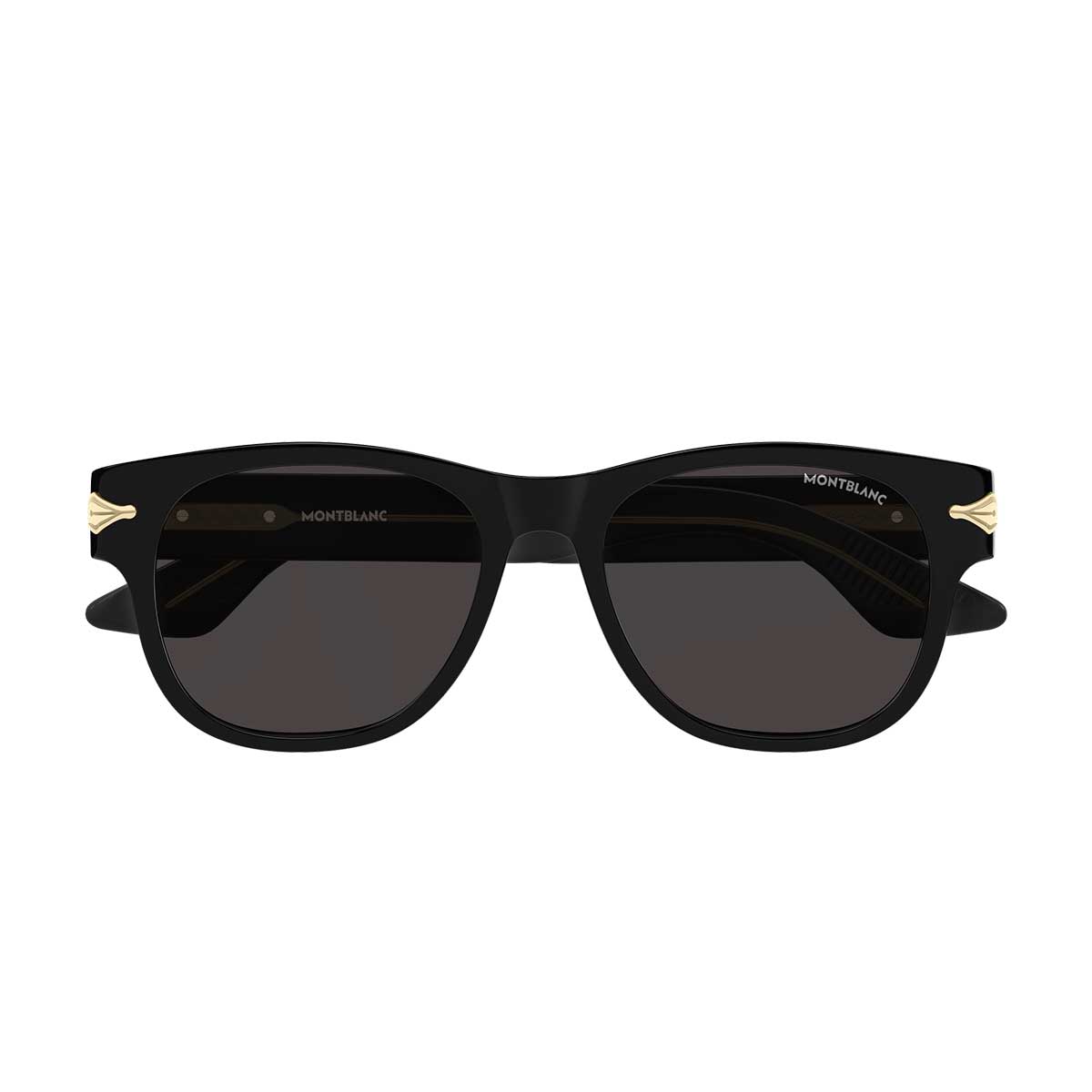 Montblanc Occhiali da Sole MB0478S 001 Nero/Grigio Uomo