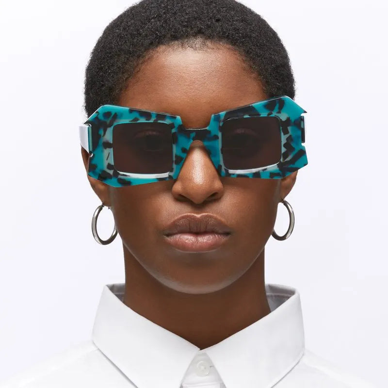 Occhiali da sole KUBORAUM R3 WATER GREEN HAVANA CUT