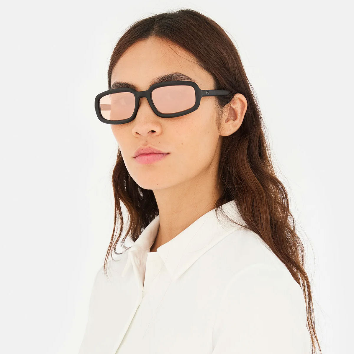 RetroSuperFuture Occhiali da Sole IFEW TQ9 Troll Black Matte Nero/Rosa Unisex