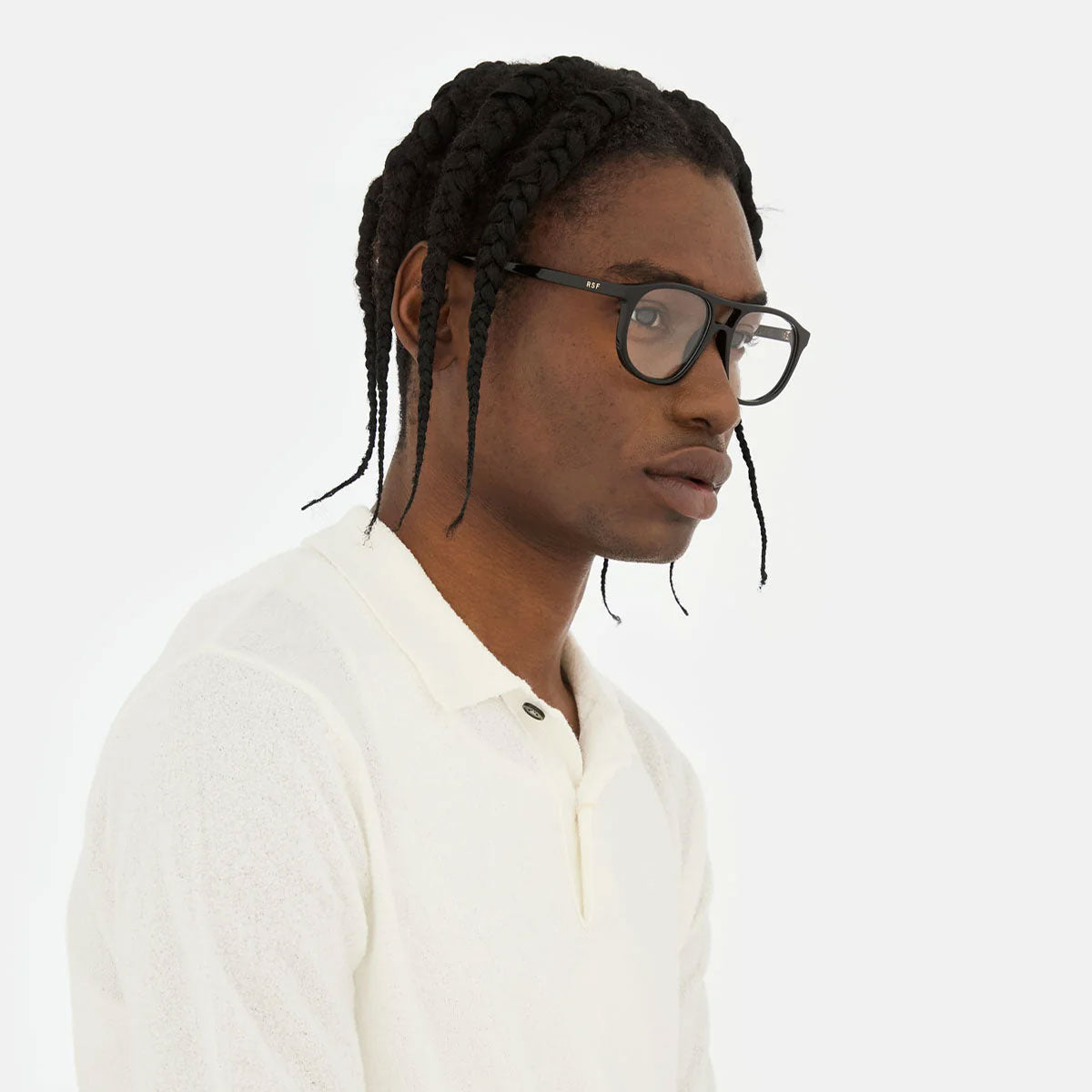 RetroSuperFuture Occhiali da Vista ITWR 7SA Numero 127 Nero/Trasparente Unisex