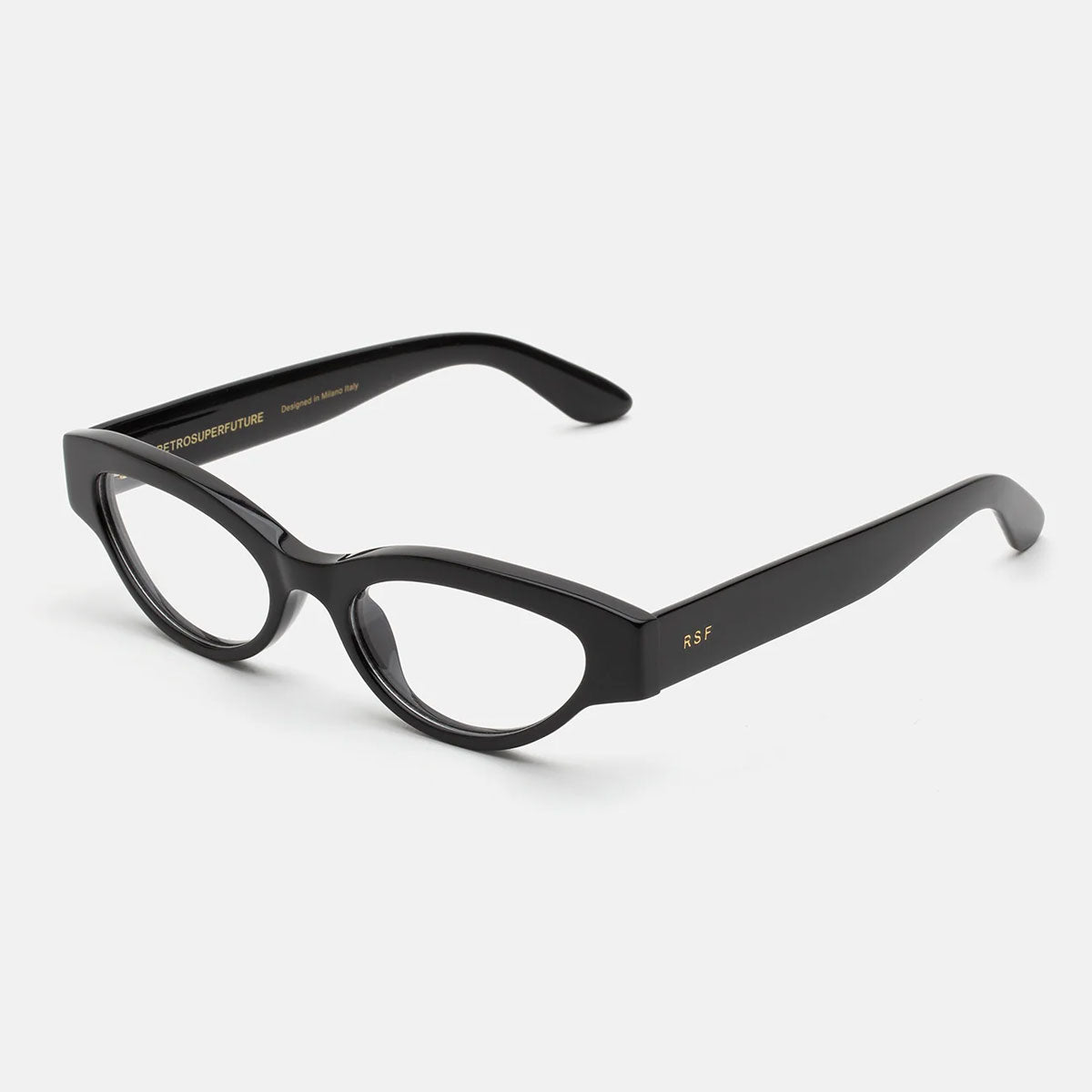 RetroSuperFuture Occhiali da Vista I0PP ISE Numero 147 Nero/Trasparente Unisex