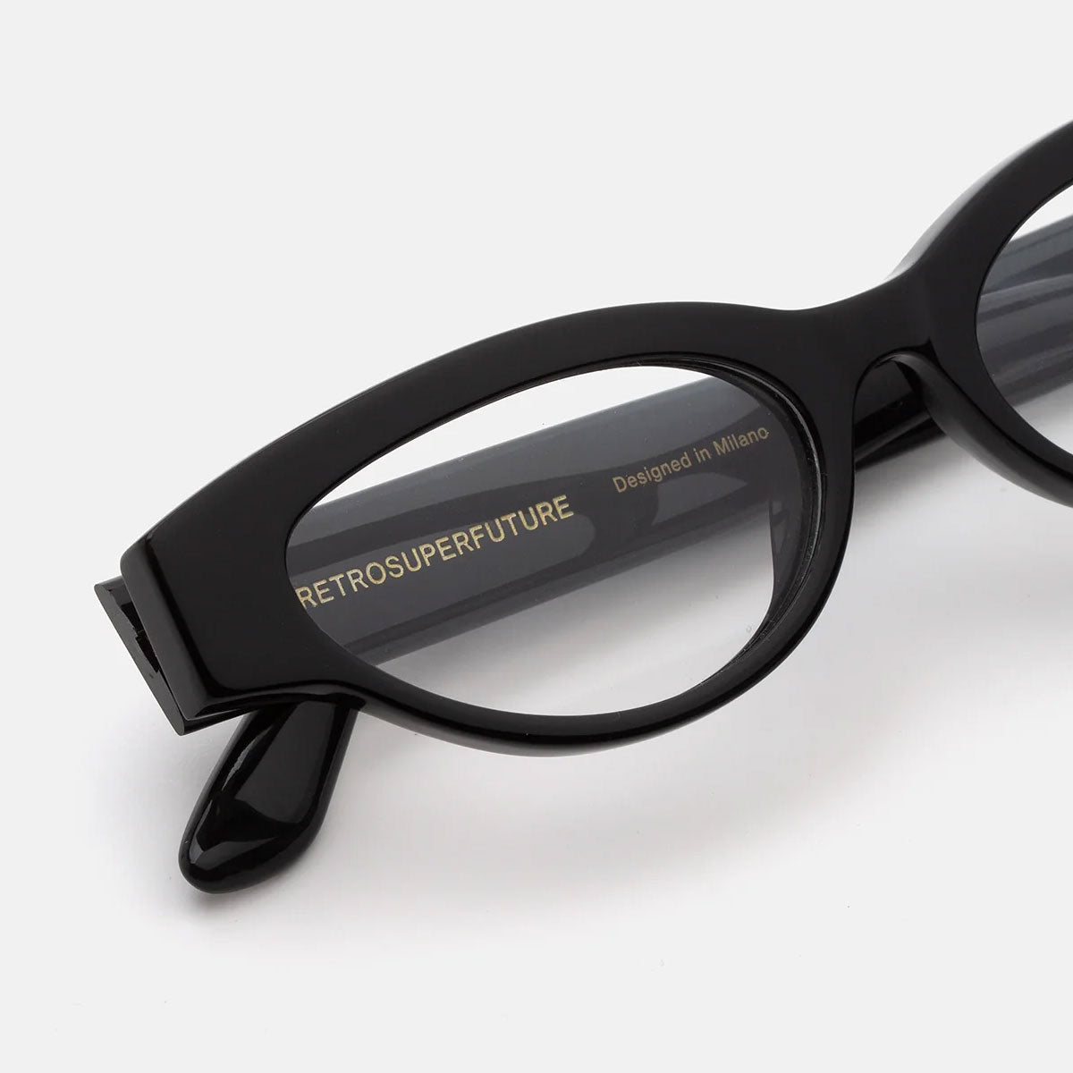 RetroSuperFuture Occhiali da Vista I0PP ISE Numero 147 Nero/Trasparente Unisex