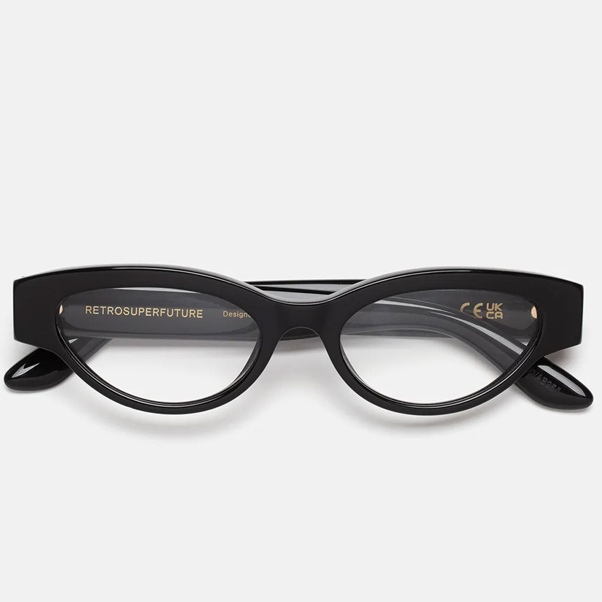 RetroSuperFuture Occhiali da Vista I0PP ISE Numero 147 Nero/Trasparente Unisex