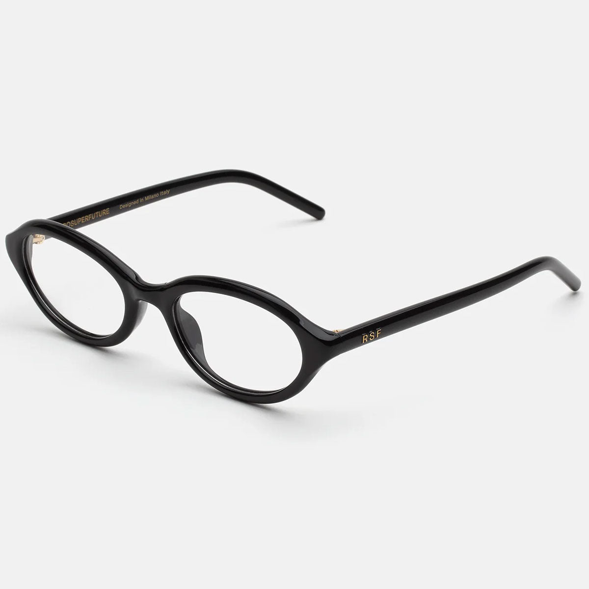 RetroSuperFuture Occhiali da Vista I1Y7 82O Numero 145 Nero/Trasparente Unisex