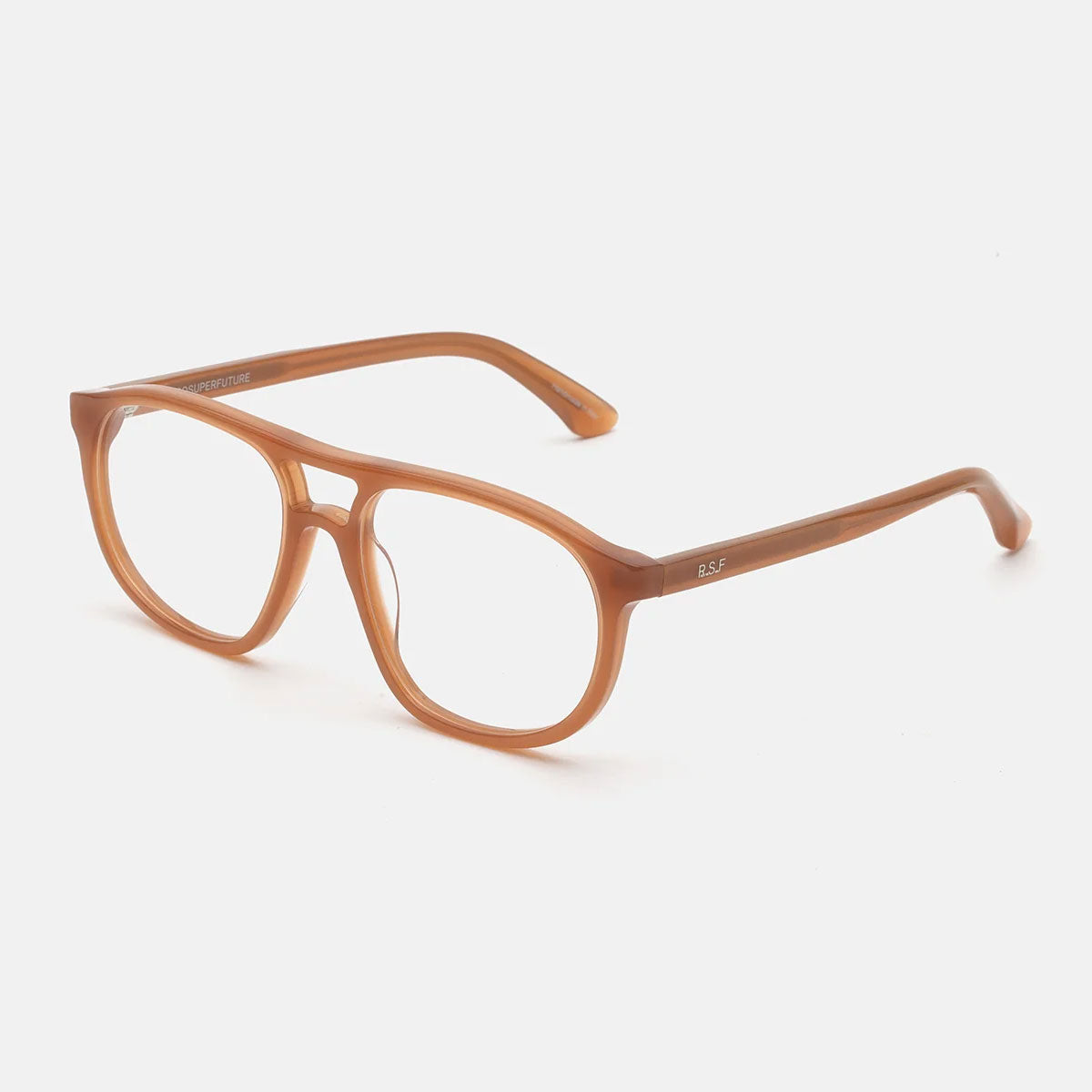 RetroSuperFuture Occhiali da Vista I4QH HW9 Numero 127 Marrone/Trasparente Unisex