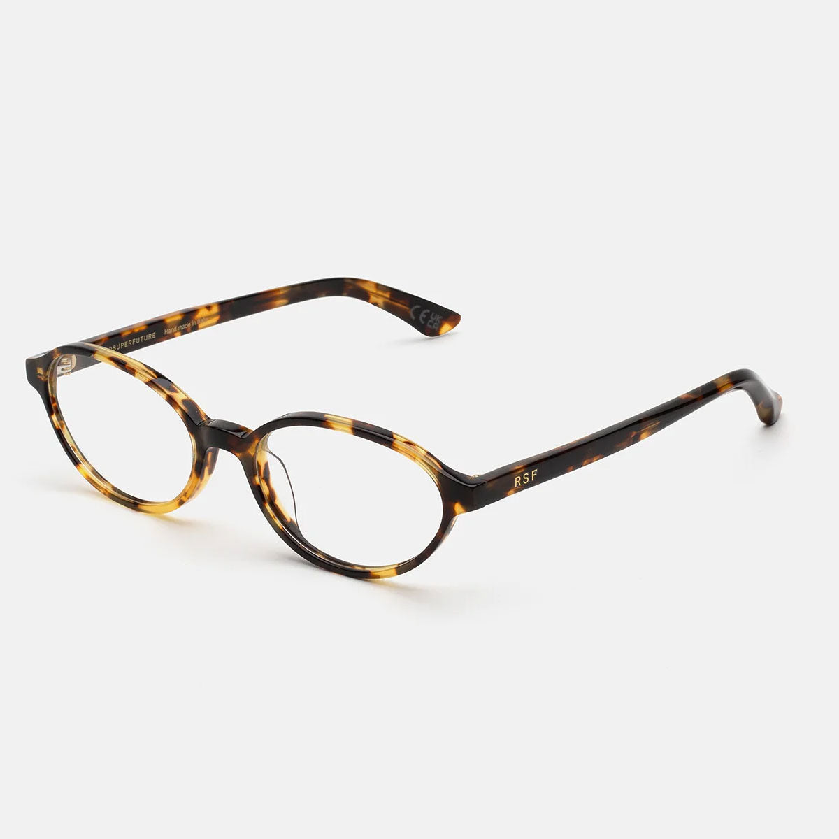 RetroSuperFuture Occhiali da Vista I68O QNC Numero 04 Burnt Marrone/Trasparente Unisex