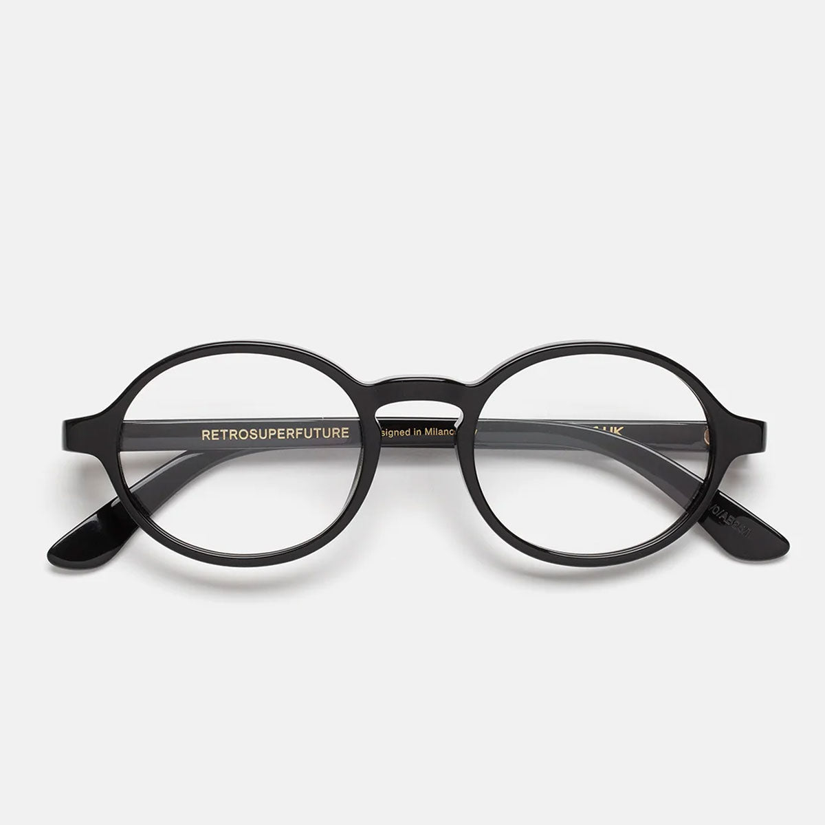 RetroSuperFuture Occhiali da Vista I8X2 D5B Numero 140 Nero/Trasparente Unisex