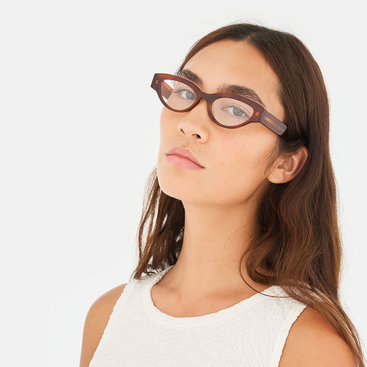 RetroSuperFuture Occhiali da Vista IG73 MP8 Numero 147 Tabacco Marrone/Trasparente Unisex