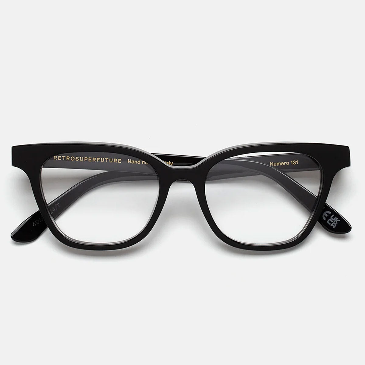 RetroSuperFuture Occhiali da Vista II1V 4DJ Numero 131 Nero/Trasparente Unisex