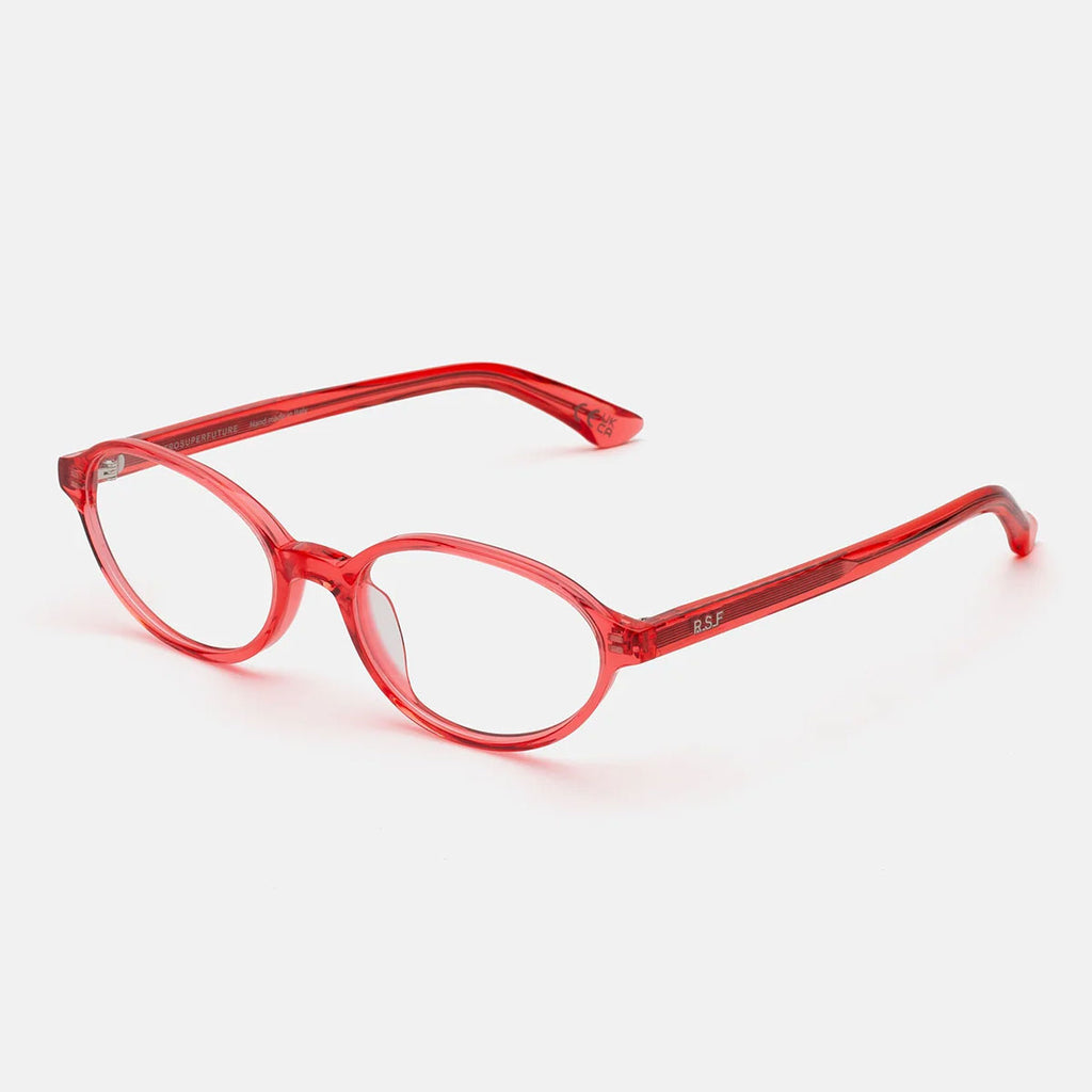 RetroSuperFuture Occhiali da Vista IUYW 1T5 Numero 04 Rosso/Trasparente Unisex