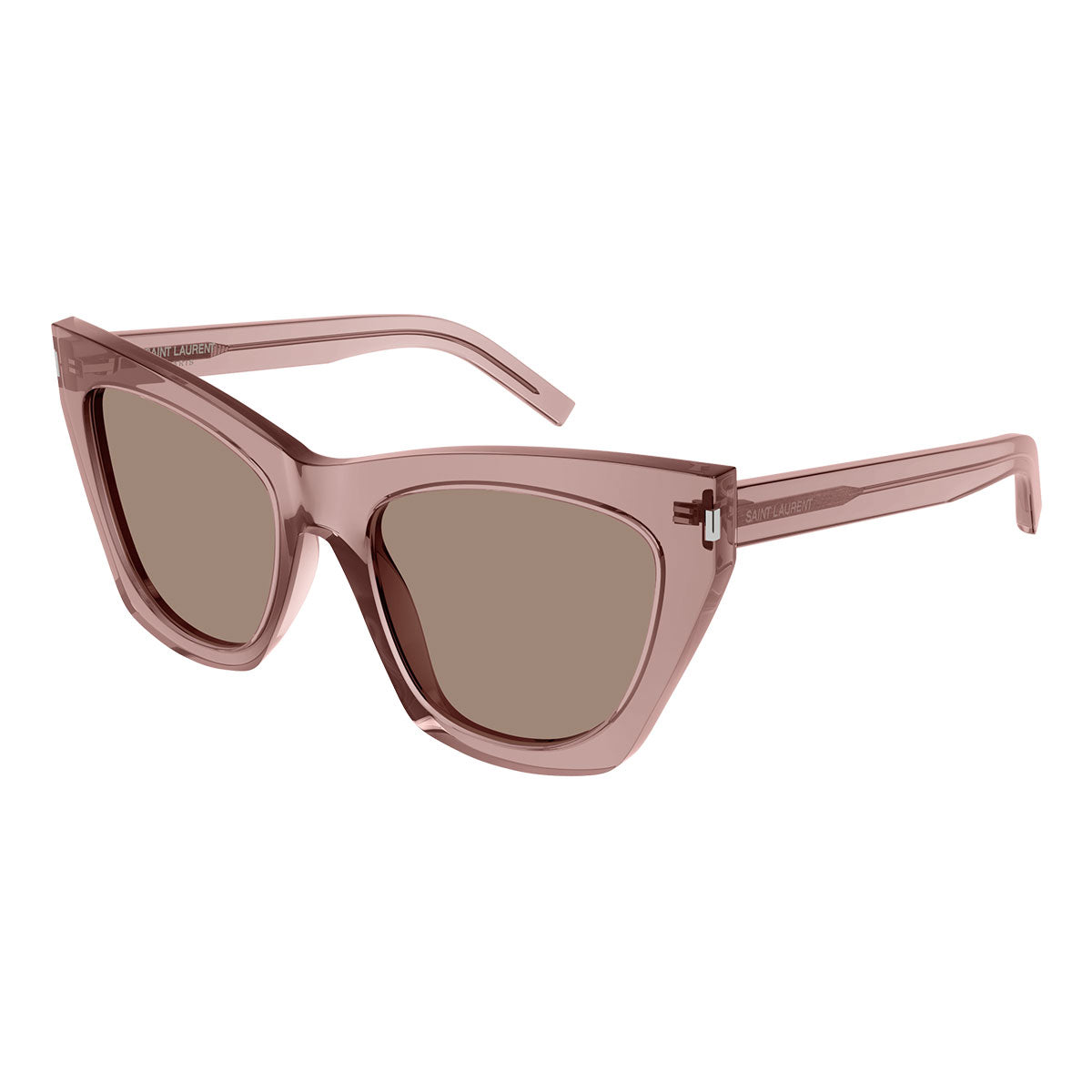 Saint Laurent Occhiali da Sole SL 214 KATE 022 New Wave Rosa/Marrone Donna