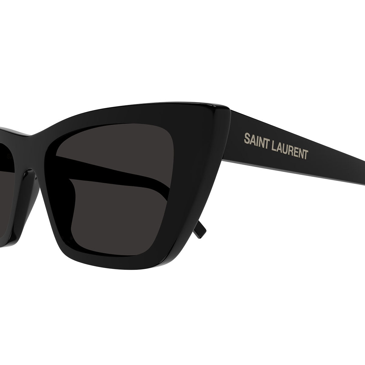 Saint Laurent Occhiali da Sole SL 276 MICA 001 New Wave Nero/Grigio Donna