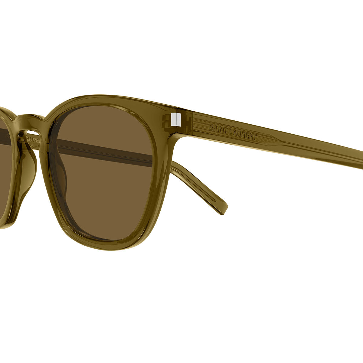 Saint Laurent Occhiali da Sole SL 28 052 Marrone/Marrone Unisex