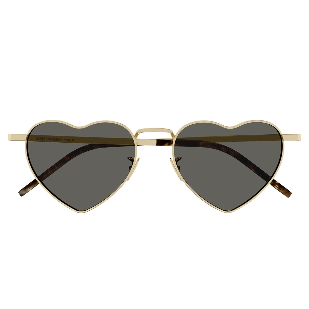 Saint Laurent Occhiali da Sole SL 301 LOULOU 004 Lou Lou Oro/Grigio Unisex
