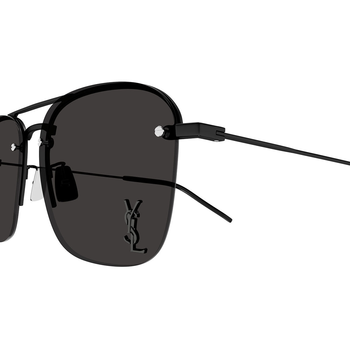 Saint Laurent Occhiali da Sole SL 309 M 001 Nero Opaco/Nero Unisex