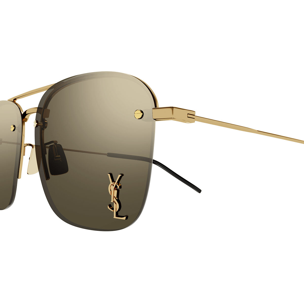 Saint Laurent Occhiali da Sole SL 309 M 004 Bronzo/Marrone Specchiato Unisex