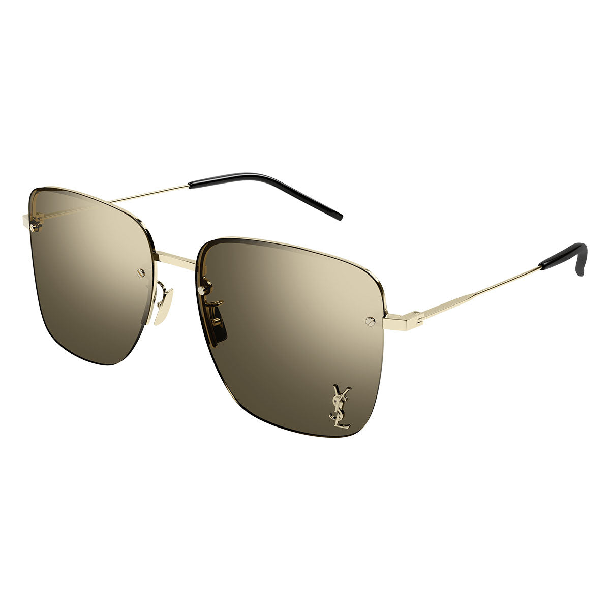 Saint Laurent Occhiali da Sole SL 312 M 006 Oro/Marrone Donna