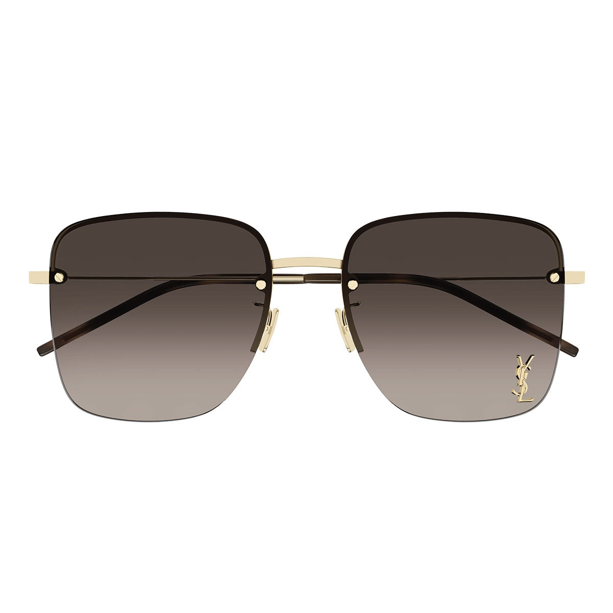 Saint Laurent Occhiali da Sole SL 312 M 008 Oro/Marrone Donna