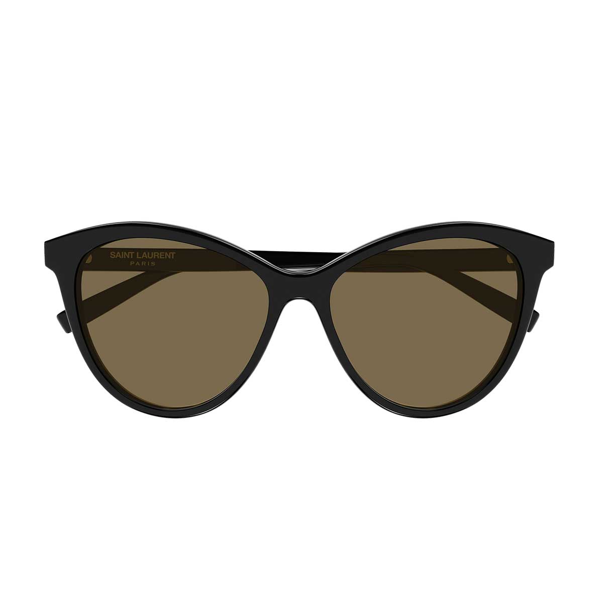 Saint Laurent Occhiali da Sole SL 456 009 Nero/Marrone Donna