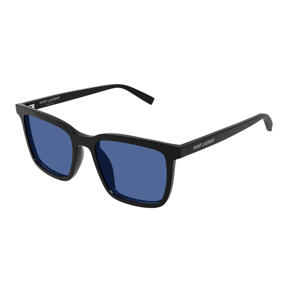 Saint Laurent Occhiali da Sole SL 500 007 Nero/Blu Uomo 2