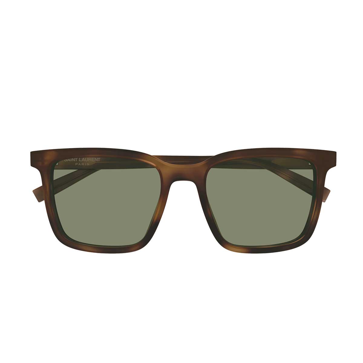 Saint Laurent Occhiali da Sole SL 500 009 Marrone/Verde Uomo