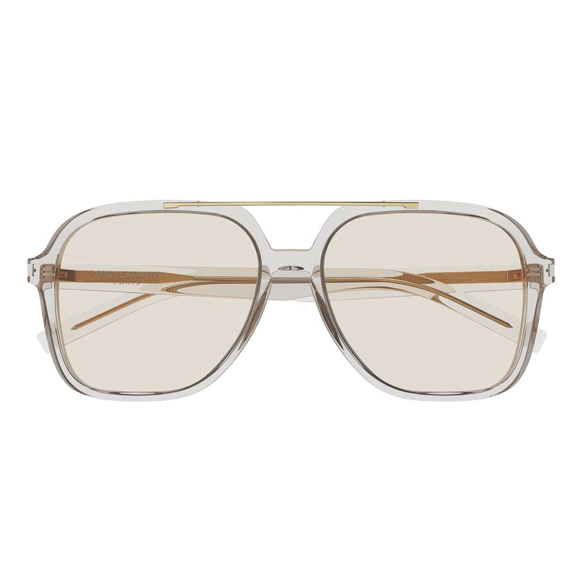 Saint Laurent Occhiali da Sole SL 545 002 Beige/Giallo Donna