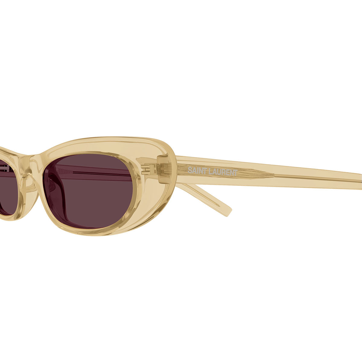 Saint Laurent Occhiali da Sole SL 557 SHADE 007 Giallo/Viola Donna