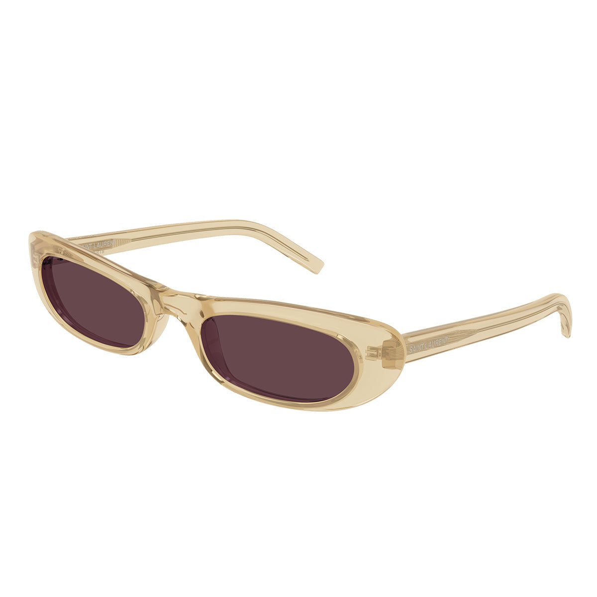 Saint Laurent Occhiali da Sole SL 557 SHADE 007 Giallo/Viola Donna