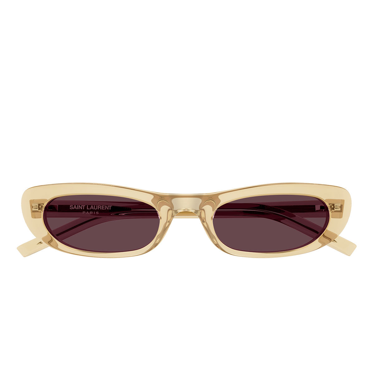 Saint Laurent Occhiali da Sole SL 557 SHADE 007 Giallo/Viola Donna