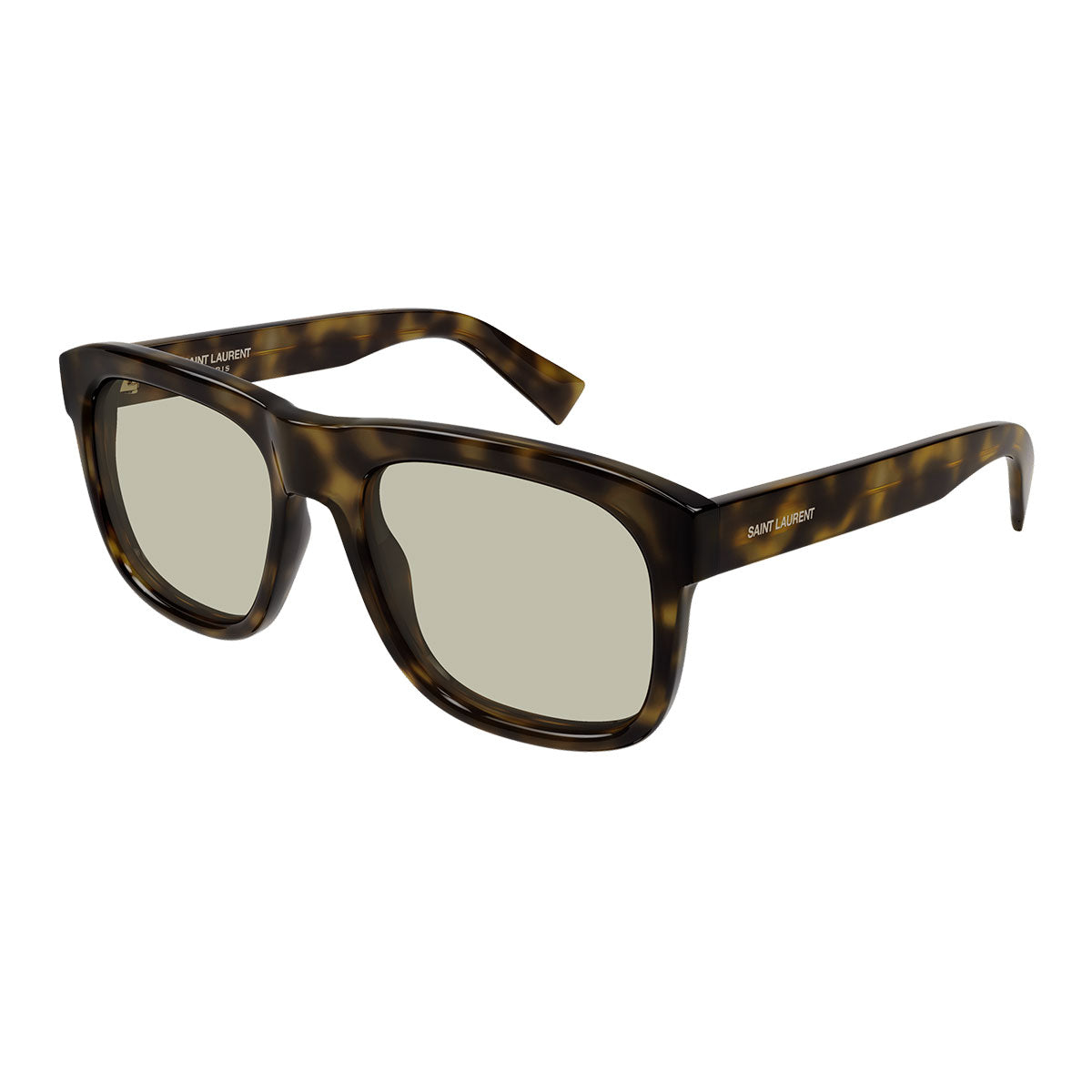 Saint Laurent Occhiali da Sole SL 558 013 Marrone/Marrone Uomo