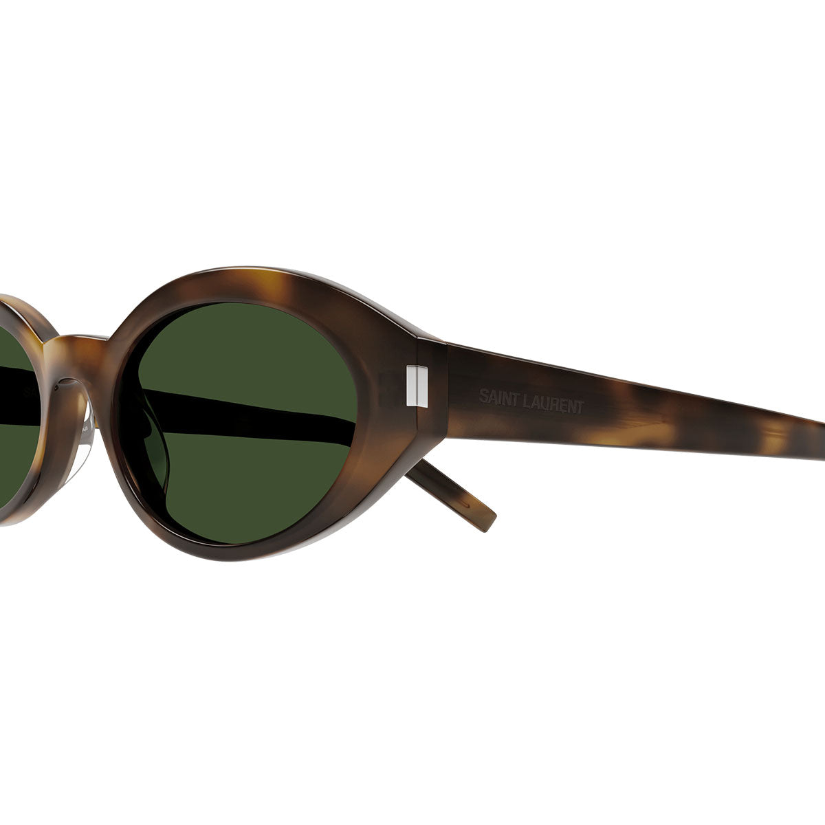 Saint Laurent Occhiali da Sole SL 567 002 Marrone/Verde Unisex