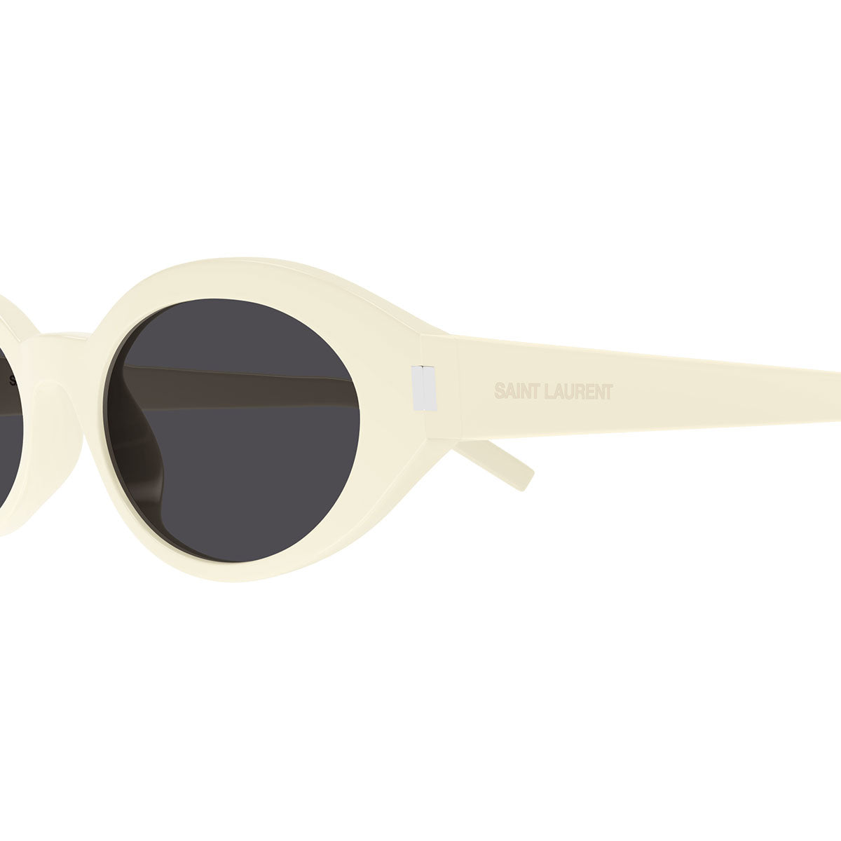 Saint Laurent Occhiali da Sole SL 567 005 Avorio/Grigio Unisex