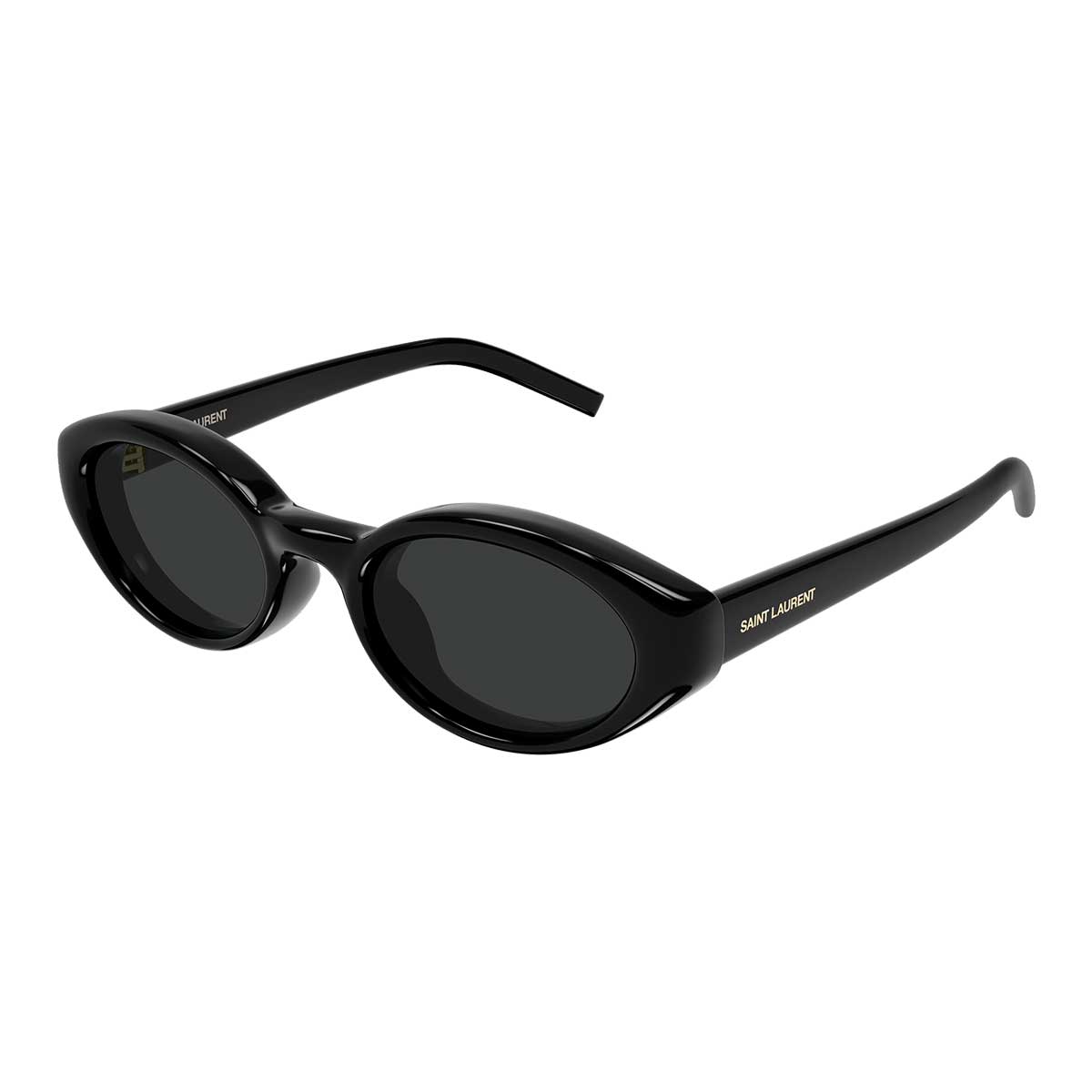 Saint Laurent Occhiali da Sole SL 567 PLUMP 001 Nero/Nero Donna 2