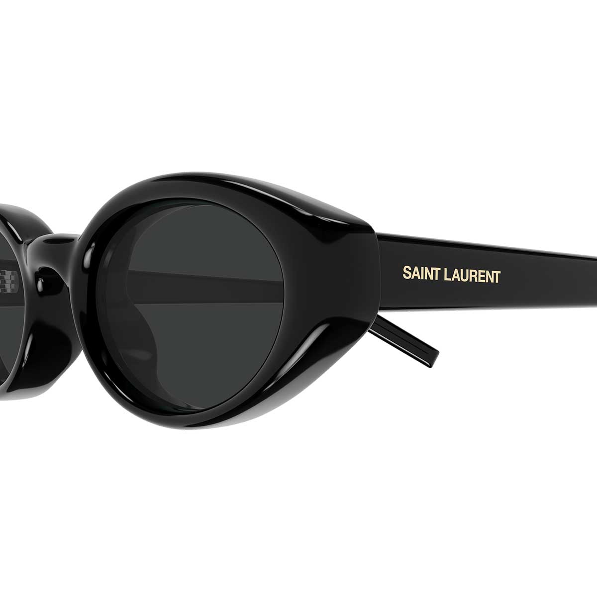 Saint Laurent Occhiali da Sole SL 567 PLUMP 001 Nero/Nero Donna 3