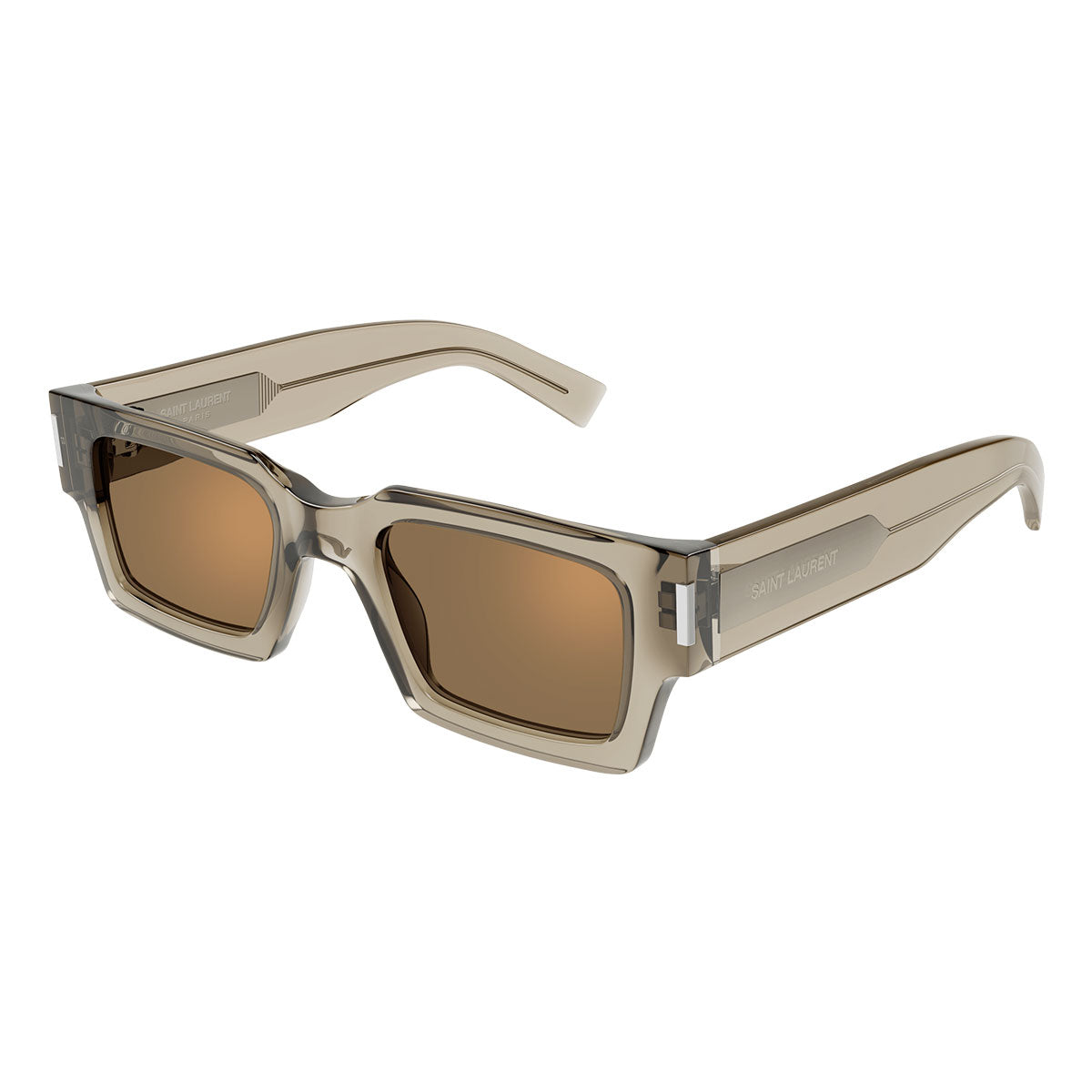 Saint Laurent Occhiali da Sole SL 572 006 Giallo/Marrone Unisex