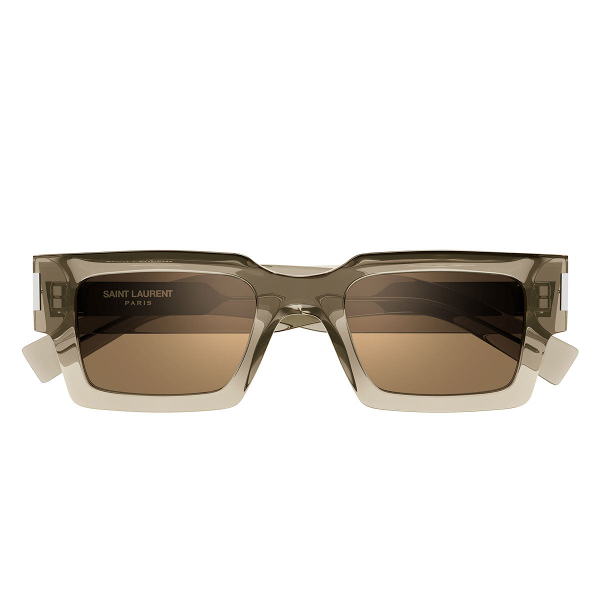Saint Laurent Occhiali da Sole SL 572 006 Giallo/Marrone Unisex